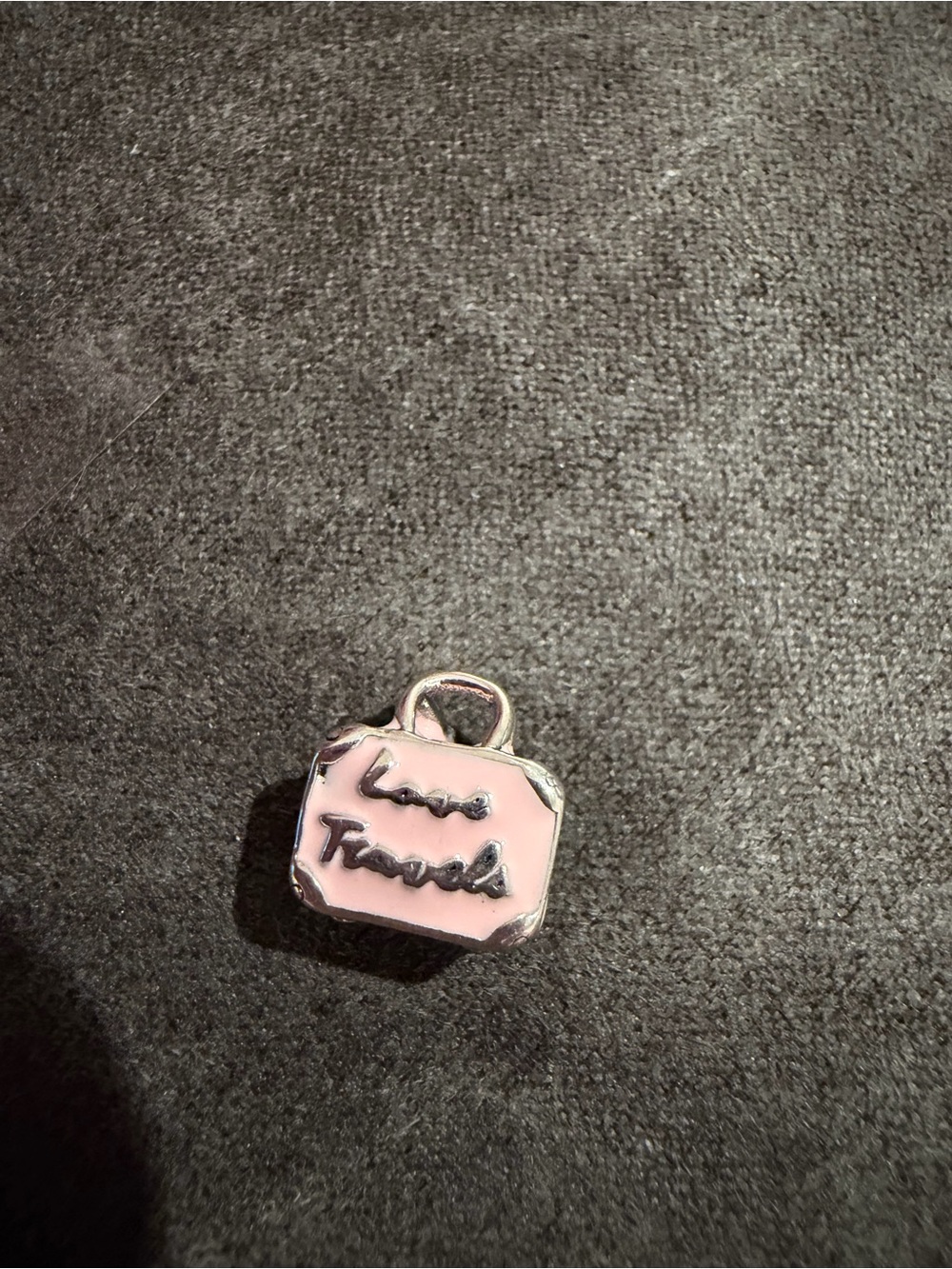 New pink suitcase for Pandora bracelet